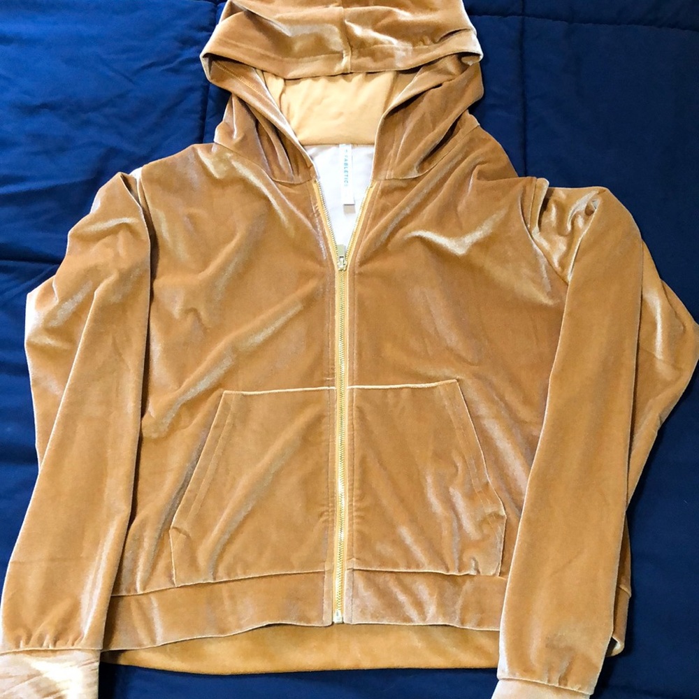 Velvet hoodie